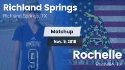 Matchup: Richland Springs vs. Rochelle  2018