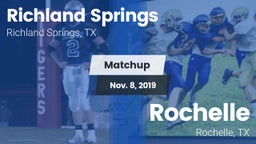Matchup: Richland Springs vs. Rochelle  2019