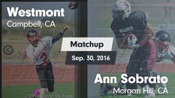 Matchup: Westmont vs. Ann Sobrato  2016