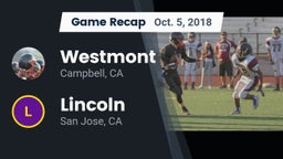 Recap: Westmont  vs. Lincoln  2018