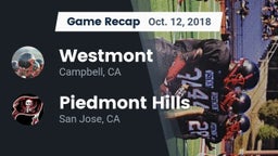 Recap: Westmont  vs. Piedmont Hills  2018