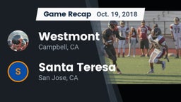 Recap: Westmont  vs. Santa Teresa  2018