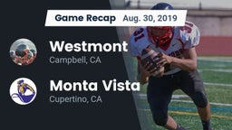 Recap: Westmont  vs. Monta Vista  2019