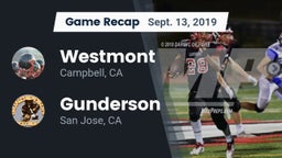 Recap: Westmont  vs. Gunderson  2019