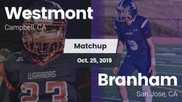 Matchup: Westmont vs. Branham  2019
