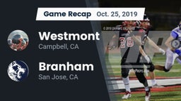 Recap: Westmont  vs. Branham  2019