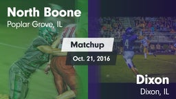 Matchup: North Boone vs. Dixon  2016