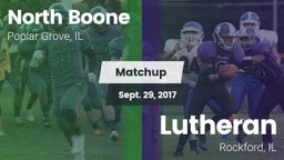 Matchup: North Boone vs. Lutheran  2017