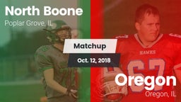 Matchup: North Boone vs. Oregon  2018