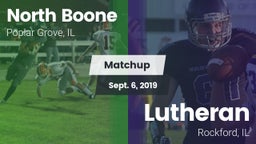 Matchup: North Boone vs. Lutheran  2019