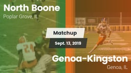 Matchup: North Boone vs. Genoa-Kingston  2019