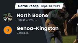 Recap: North Boone  vs. Genoa-Kingston  2019