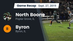 Recap: North Boone  vs. Byron  2019