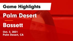 Palm Desert  vs Bassett Game Highlights - Oct. 2, 2021