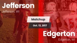 Matchup: Jefferson Football vs. Edgerton  2017