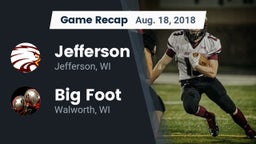 Recap: Jefferson  vs. Big Foot  2018