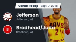 Recap: Jefferson  vs. Brodhead/Juda  2018