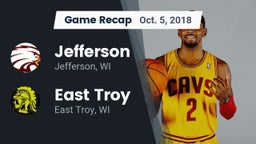 Recap: Jefferson  vs. East Troy  2018