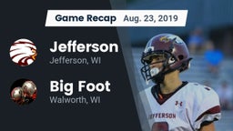 Recap: Jefferson  vs. Big Foot  2019