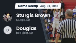 Recap: Sturgis Brown  vs. Douglas  2018