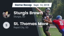 Recap: Sturgis Brown  vs. St. Thomas More  2018