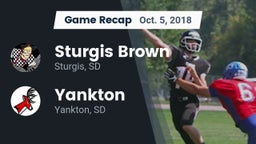Recap: Sturgis Brown  vs. Yankton  2018
