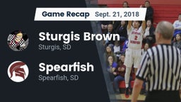 Recap: Sturgis Brown  vs. Spearfish  2018