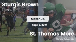 Matchup: Sturgis Brown vs. St. Thomas More  2019