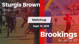 Matchup: Sturgis Brown vs. Brookings  2019
