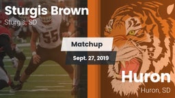 Matchup: Sturgis Brown vs. Huron  2019