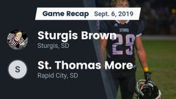 Recap: Sturgis Brown  vs. St. Thomas More  2019