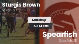 Matchup: Sturgis Brown vs. Spearfish  2019