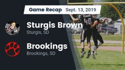 Recap: Sturgis Brown  vs. Brookings  2019