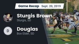 Recap: Sturgis Brown  vs. Douglas  2019