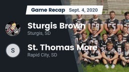 Recap: Sturgis Brown  vs. St. Thomas More  2020