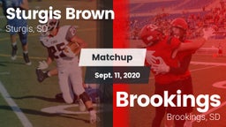 Matchup: Sturgis Brown vs. Brookings  2020