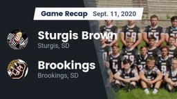 Recap: Sturgis Brown  vs. Brookings  2020