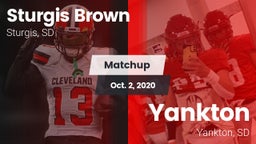 Matchup: Sturgis Brown vs. Yankton  2020