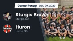 Recap: Sturgis Brown  vs. Huron  2020