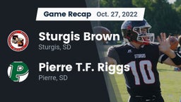 Recap: Sturgis Brown  vs. Pierre T.F. Riggs  2022