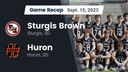 Recap: Sturgis Brown  vs. Huron  2023