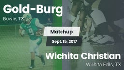 Matchup: Gold-Burg vs. Wichita Christian  2017