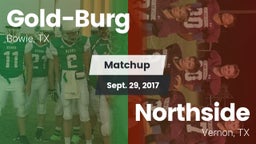 Matchup: Gold-Burg vs. Northside  2017