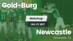 Matchup: Gold-Burg vs. Newcastle  2017