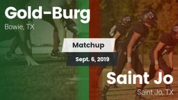 Matchup: Gold-Burg vs. Saint Jo  2019