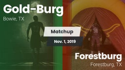 Matchup: Gold-Burg vs. Forestburg  2019