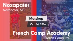 Matchup: Noxapater vs. French Camp Academy  2016