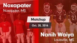 Matchup: Noxapater vs. Nanih Waiya  2016