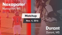 Matchup: Noxapater vs. Durant  2016