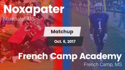 Matchup: Noxapater vs. French Camp Academy  2017